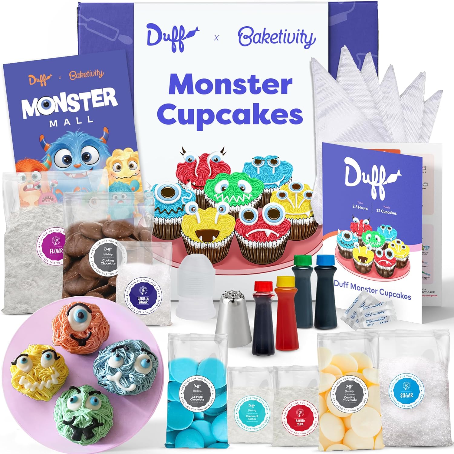 Baketivity Monster Cupcakes Kit with Duff Goldman