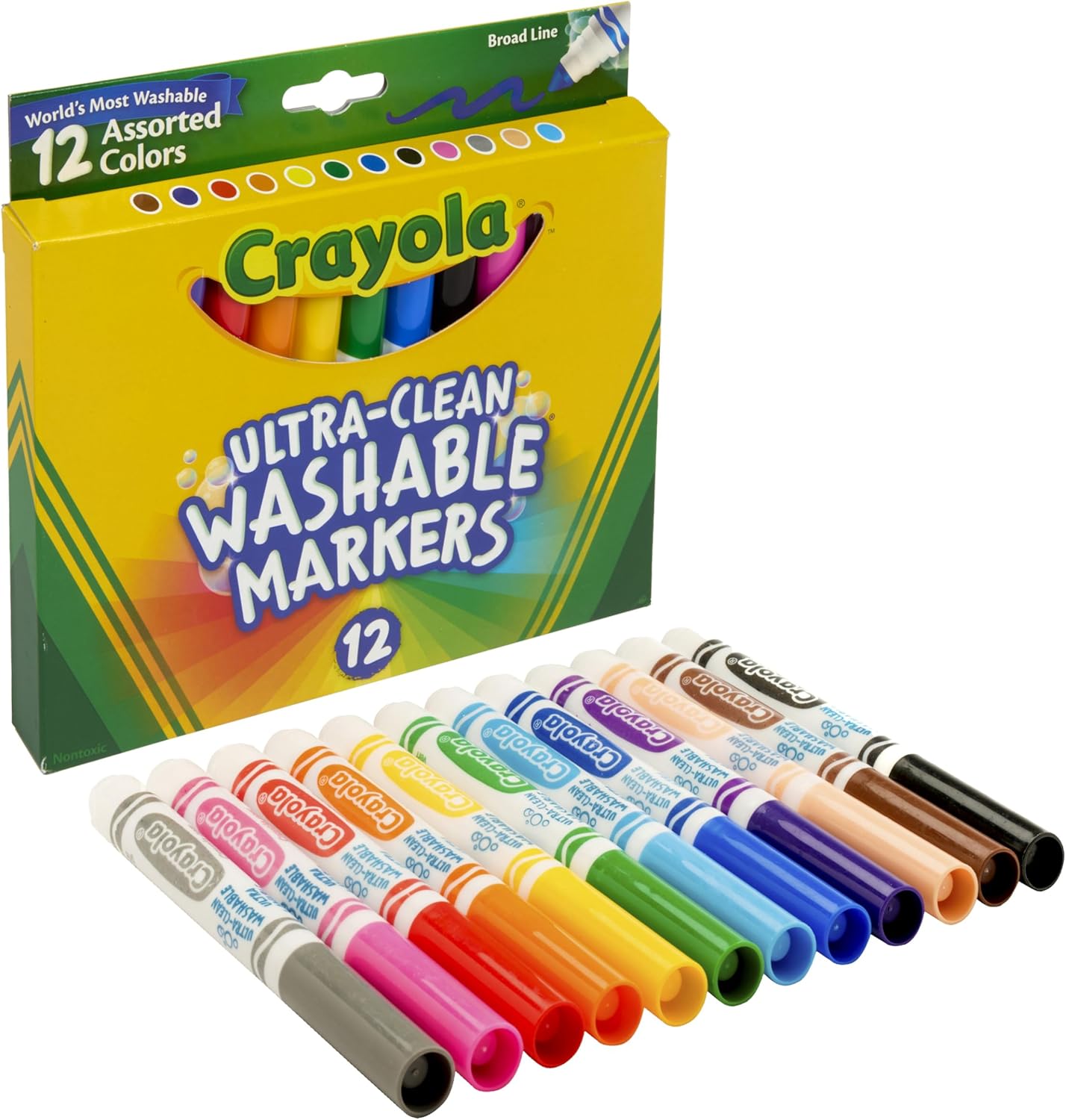 Crayola Broad Line Markers 12ct