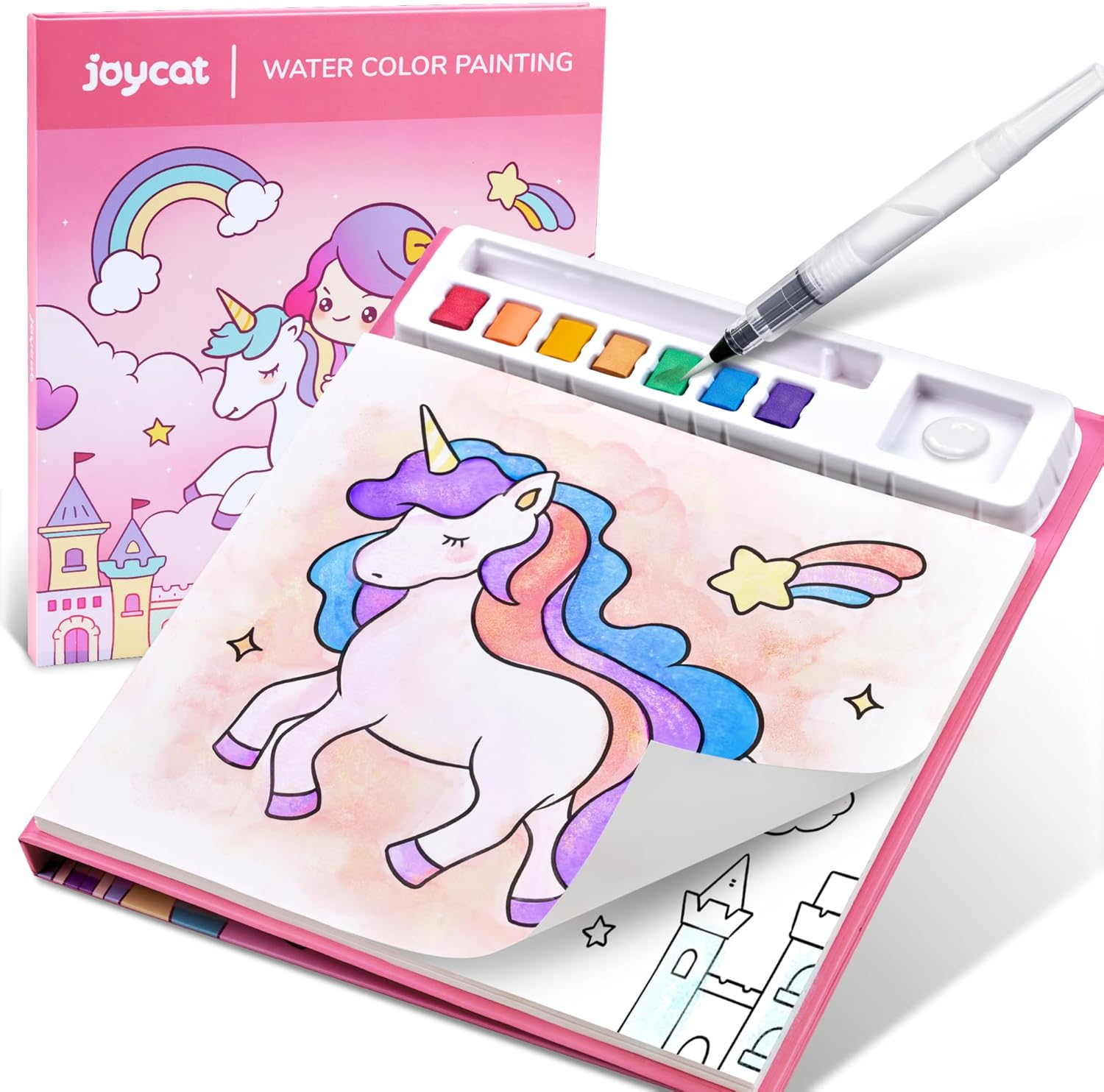 JoyCat Paint with Water Coloring Books