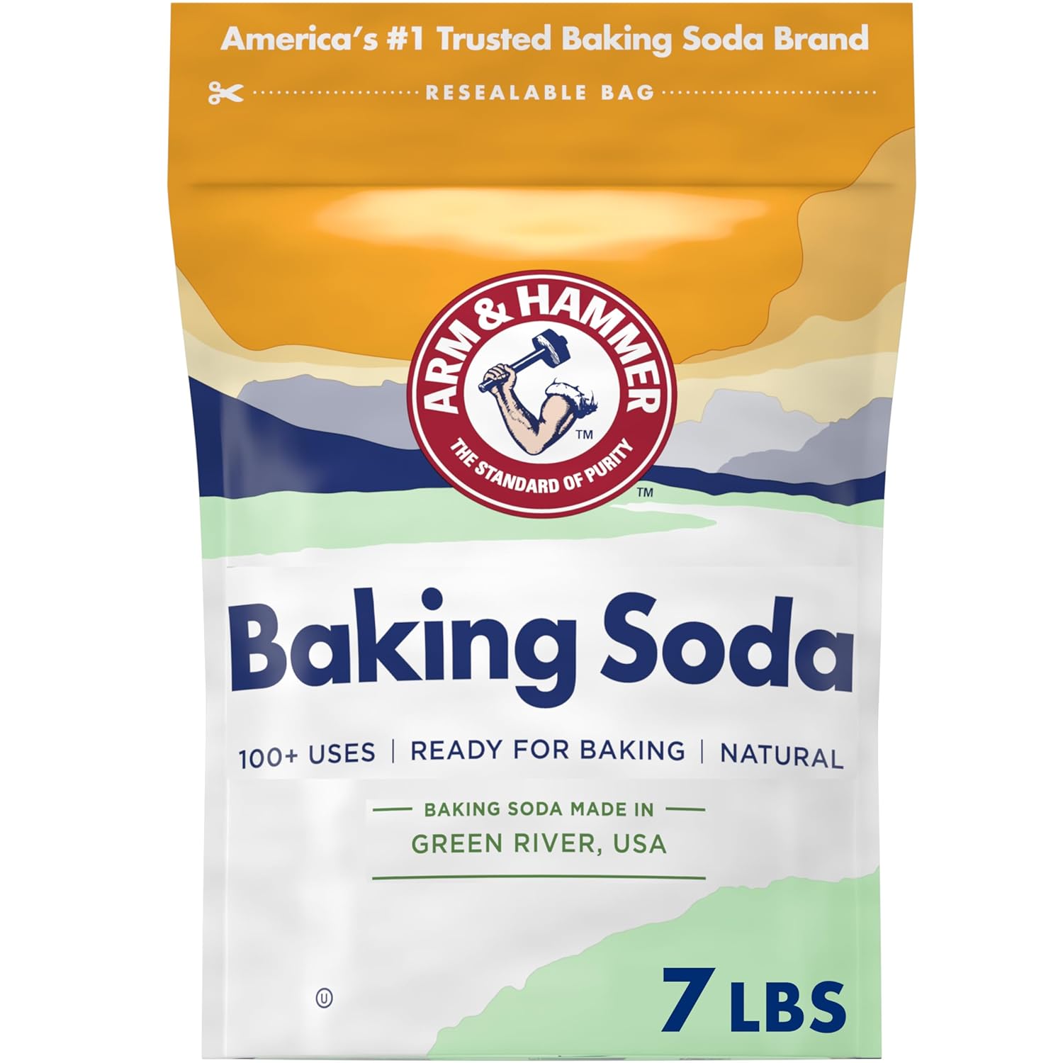 Arm & Hammer Pure Baking Soda 7lb