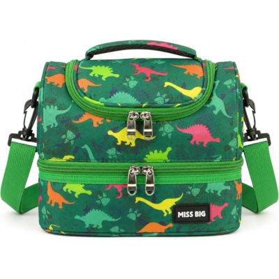 Green Dinosaur Lunch Box