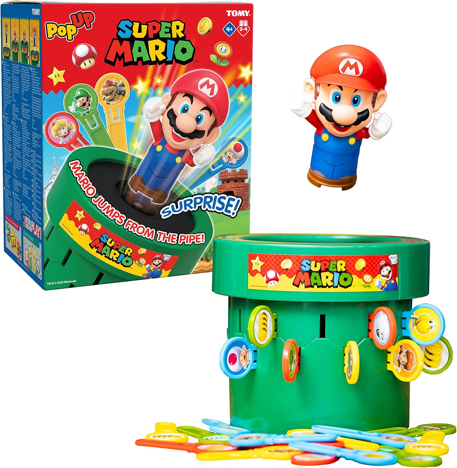 TOMY Pop Up Super Mario Game