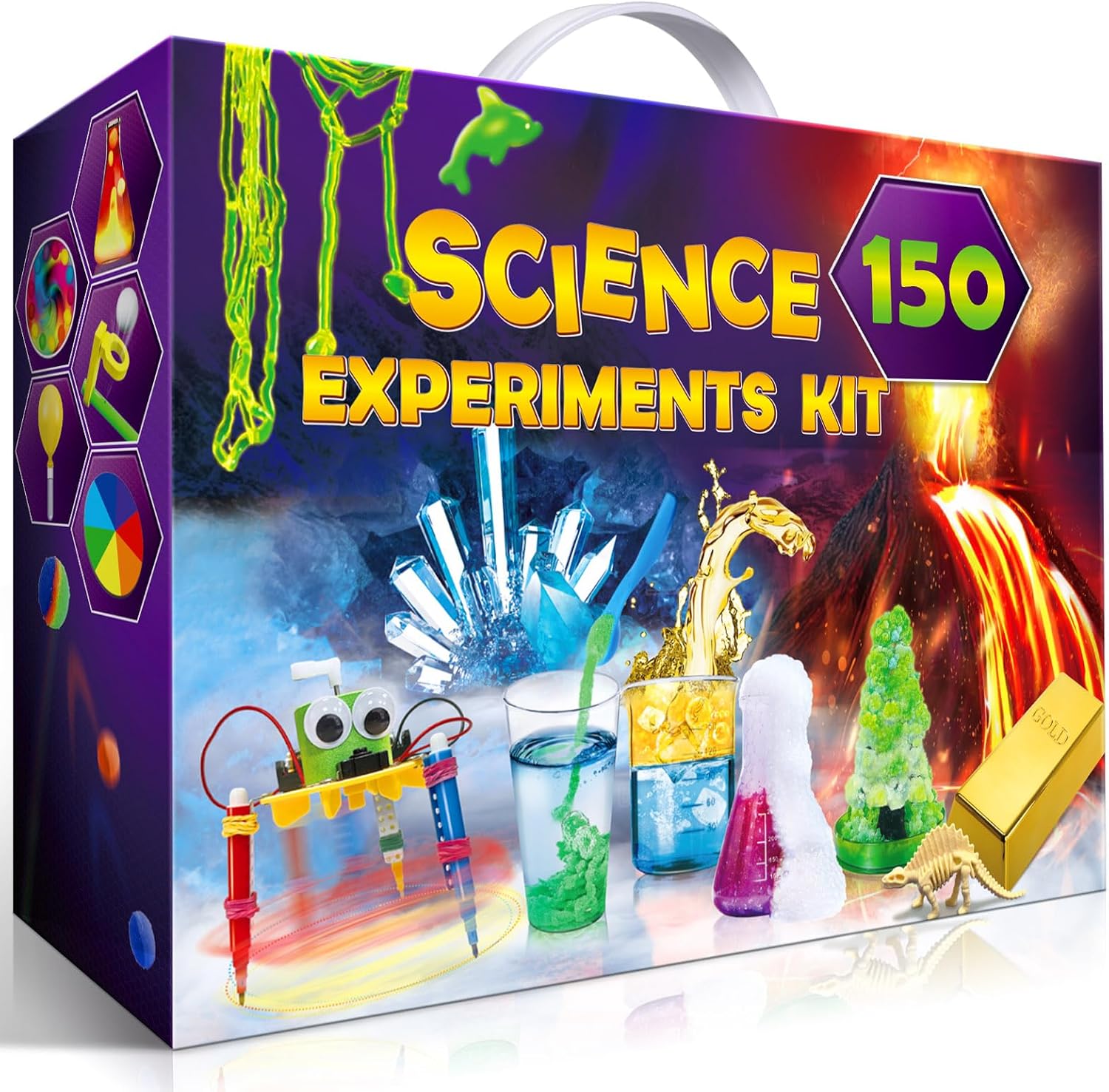 UNGLINGA 150 Experiments Science Kit